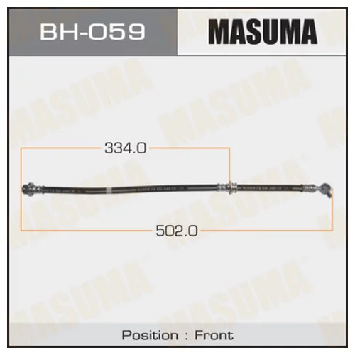 ШЛАНГ ТОРМОЗНОЙ MASUMA N-  /FRONT/  ATLAS F22, F23 4WD bh-059