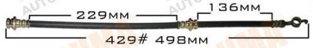 ШЛАНГ ТОРМОЗНОЙ MASUMA MZ-  /FRONT/  FESTIVA D##PF, DA3VF bh-429