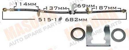 ШЛАНГ ТОРМОЗНОЙ MASUMA H-  /FRONT/  CIVIC, INTEGRA, DOMANI RH bh-515-1