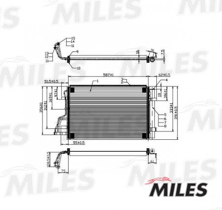   (HYUNDAI ELANTRA 1.6/2.0 06-) ACCB009 ACCB009