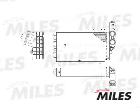   (CITROEN C4 / PEUGEOT 307 1.4-2.0 / 1.6D / 2.0D 01-) ACHM010 ACHM010