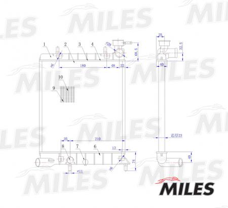 (HYUNDAI ACCENT 1.5 / 1.6 00-) ACRM007 ACRM007