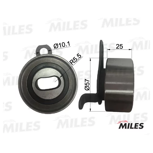 РОЛИК РЕМНЯ ГРМ TOYOTA COROLLA/AVENSIS 1.6/1.8 -00 AG02023 AG02023