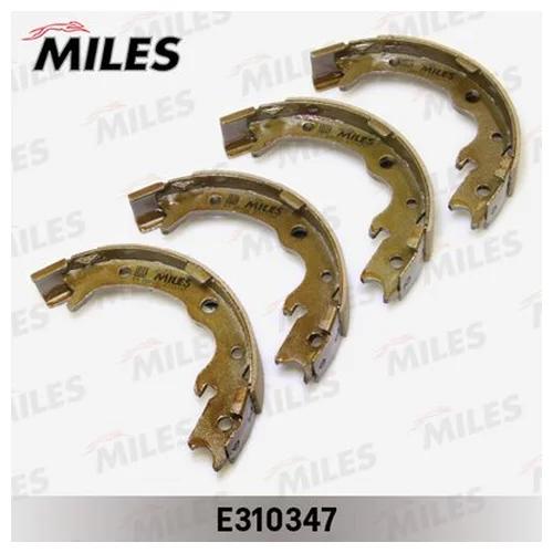 КОЛОДКИ СТОЯНОЧНОГО ТОРМОЗА (HONDA ACCORD 03-08 / CR-V II 2.0 02-06 / FR-V 05- / LEGEND 3.5 96-) E310347 E310347