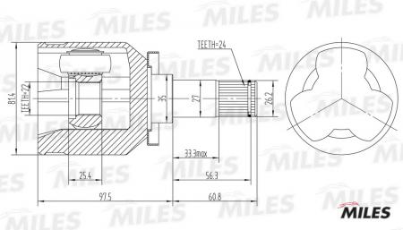  LADA 2108-09 / 99 / 2110-12 1.1-1.5 86- . GA10017