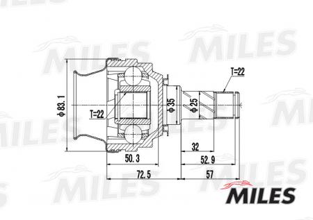  OPEL ASTRA/CORSA/KADETT/VECTRA 1.3-1.7D 79-98 . GA10021 GA10021