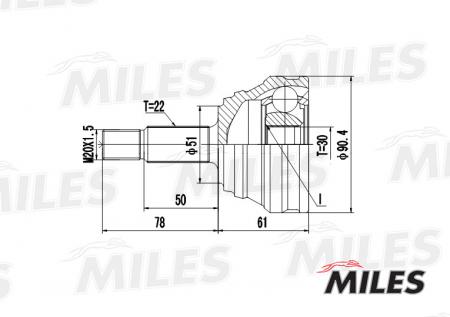  AUDI 80 / 90 1.8-2.3 86-91 . GA20013 GA20013