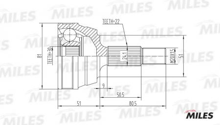  AUDI 80 / VW PASSAT 1.3-2.0 78-91 . GA20017 GA20017