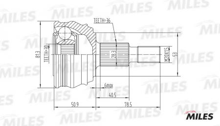  AUDI A3 / VW G4 / SKODA OCTAVIA 1.4-1.9D 96-05 . GA20022 GA20022