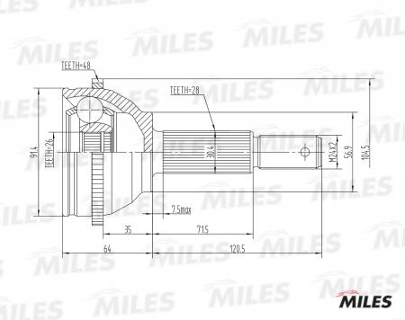  FORD TRANSIT 00-06 .(ABS) GA20124 GA20124