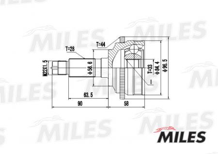  MAZDA 6 I 2.0D 02-07 . +ABS GA20221