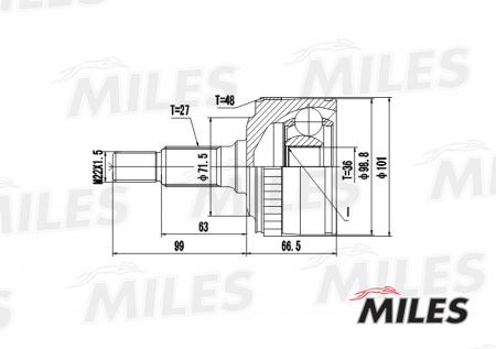  MB W638 2.0D / 2.2D 99-03 . GA20245 GA20245