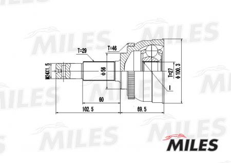  NISSAN MAXIMA / X-TRAIL 94- .(ABS) GA20300 GA20300