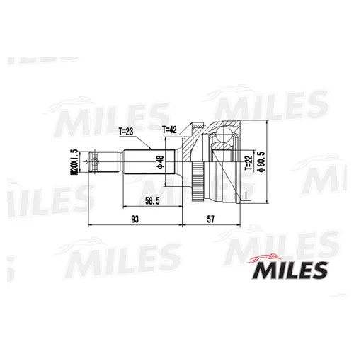  NISSAN MICRA 1.0 92-03 .(ABS) GA20303 GA20303
