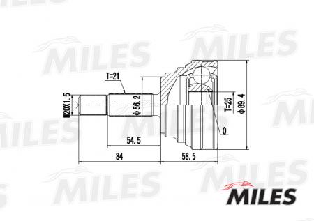  RENAULT 19/CLIO I/LAGUNA I 1.2-2.0 89-01 . GA20385