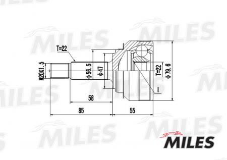  VW CADDY II / SKODA FELICIA / FAVORIT 1.3-1.9D 94-01 . GA20414