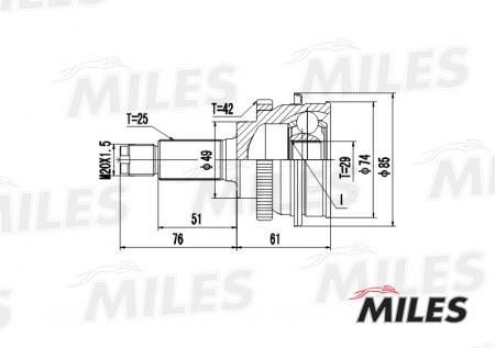  SUZUKI BALENO 1.5 02- .(ABS) GA20428 GA20428
