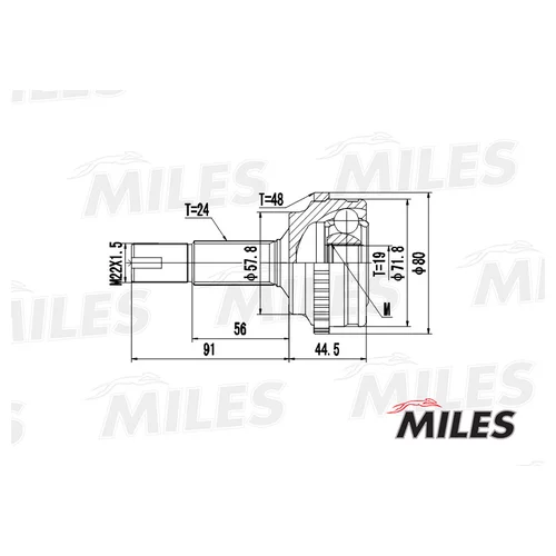  TOYOTA YARIS 00- .(ABS) GA20500 GA20500