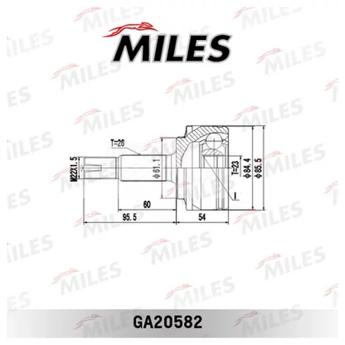  TOYOTA AURIS E150 / COROLLA X E150 1.3-1.6 06- . GA20582 GA20582