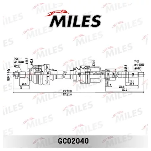    CITROEN C4 / PEUGEOT 307 1.4-1.6 00- . GC02040 GC02040