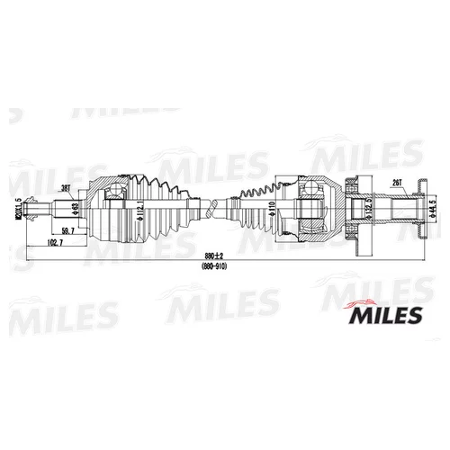    VW T5 2.5TDI 03-09 . . GC02145 GC02145