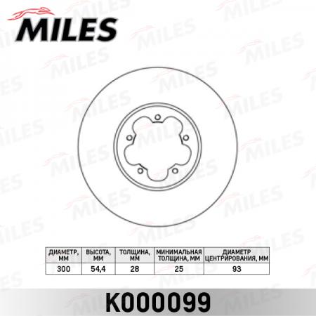   FORD TRANSIT 06-  .D=300. K000099 K000099