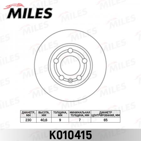   VW POLO SEDAN, GOLF IV, V, SKODA OCTAVIA   D=256 (TRW DF2803) K010415