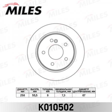   MERCEDES W202 180-280  D=258. K010502