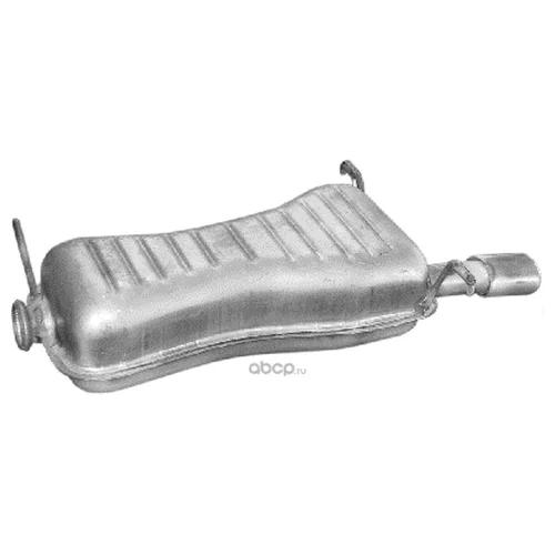 ГЛУШИТЕЛЬ ЗАДНЯЯ ЧАСТЬ 0491