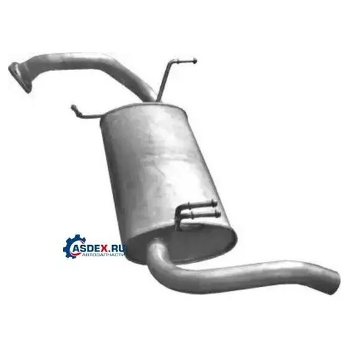 ГЛУШИТЕЛЬ ЗАДНЯЯ ЧАСТЬ MITSUBISHI SPACE STAR 1.3I- 14102