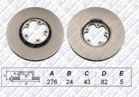    FORD TRANSIT 08 / 00- (VENT) BD000253