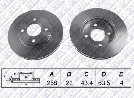    FORD FOCUS / FIESTA / PUMA 95- () BD000274