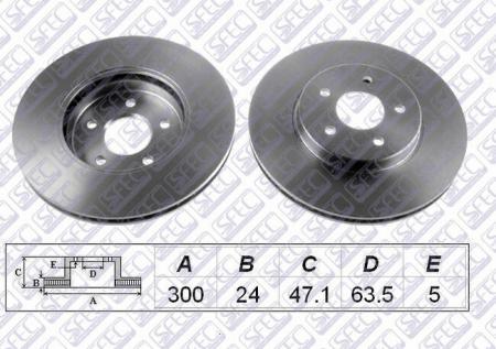    MONDEO 1.8-3.0 11 / 00- (VENT)TRANSIT 2.0 / 2.5 09 / 91-08 BD000279