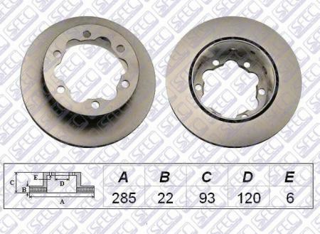    MERCEDES / VW SPRINTER 4.4T 02 / 95- (VENT) LT 4.4T 2.3-2.8 0 BD000292