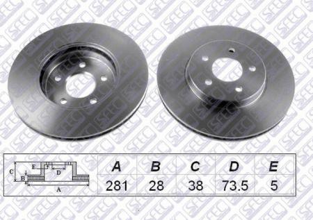    CHRYSLER VOYAGER 2.4-3.8 02 / 00- R15 BD000643