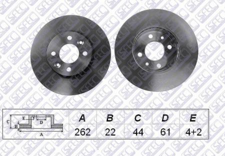    RENAULT LAGUNA / MEGANE / SAFRANE / SCENIC 92- () BD000742