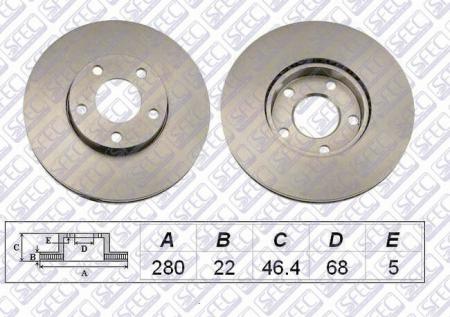    AUDI / VW A4 / PASSAT 1.6-3.0 95-() BD000851