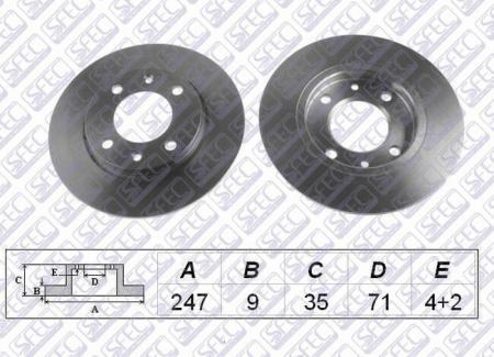    PEUG / CITR BERLINGO 1.6HDI 07 / 05- C3 1.4-1.6 02 / 02- XSARA BD005383