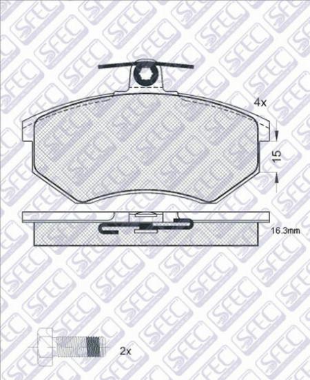   AUDI / VW A80 86-94 / A100 -91 / A4 GOLF III / PASSAT 88-9 BP000424