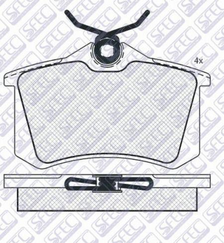 VAG GOLF,JETTA,PASSAT SEAT IBIZA 93-] () BP000571