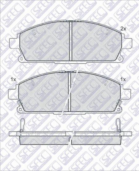   NISSAN PATHFINDER (R50) -05 / X-TRAIL (T30) 01- / IN BP001659