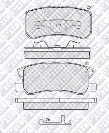   . MITSUBISHI PAJERO 00- BP001691