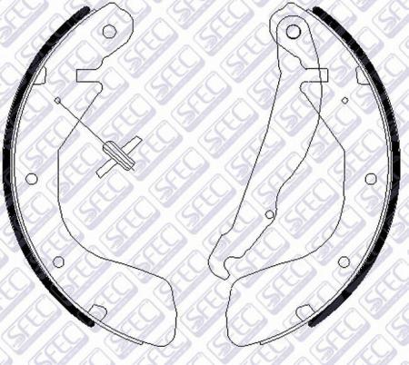    OPEL KADETT / CORSA -93 / ASTRA 1.4-1.6 -98 (236 MM) BS001621