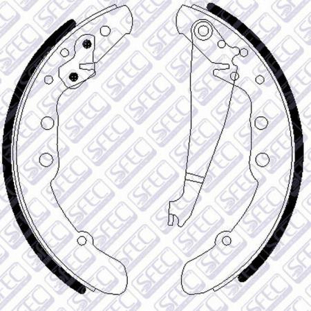 VAG A100 2.0L/D 82-91, 2.0TD 82-88, 2.4D 88-] 2.5T BS001655