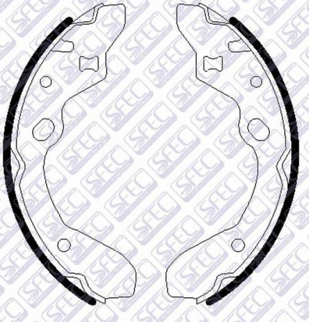    MAZDA 323 1, 3 / 1, 5 / 1, 7 / 1, 8 / MX3 1, 6 16V 94- BS001679