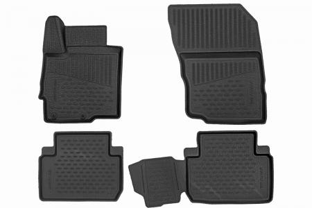 КОВРИКИ 3D В САЛОН MITSUBISHI ECLIPSE CROSS, 01/2017-> 4 ШТ., (ПУ, НЕПРЕВЗОЙДЕННЫЙ СТИЛЬ) TRIUMF.3D3547210