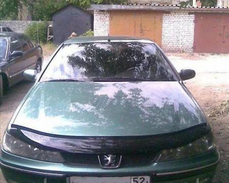 ДЕФЛЕКТОР КАПОТА PEUGEOT 406 С 1995-1999 Г.В. PG05