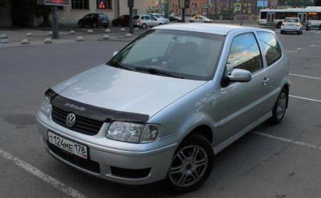 ДЕФЛЕКТОР КАПОТА VW POLO 3 С 1999 - 2001 Г.В.(ПОСЛЕ РЕСТАЙЛИНГА) VW15