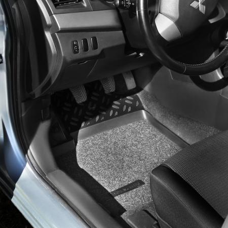 FORD FIESTA (2014-) КОВРИКИ В САЛОН (3D) SOFT 60446
