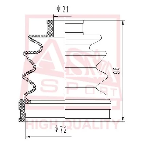   (21X72X96) ASBT-2048
